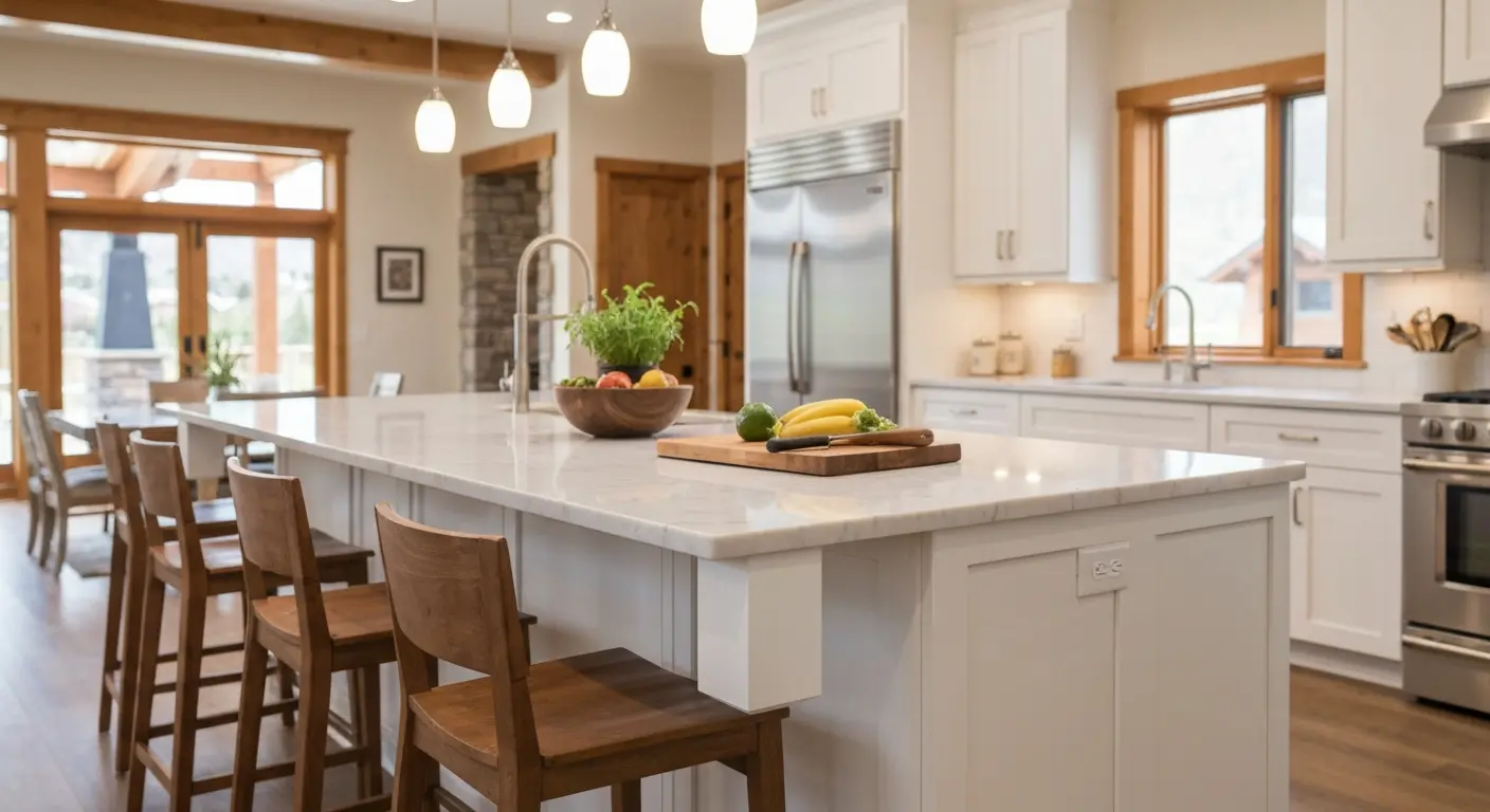 Kitchen island design