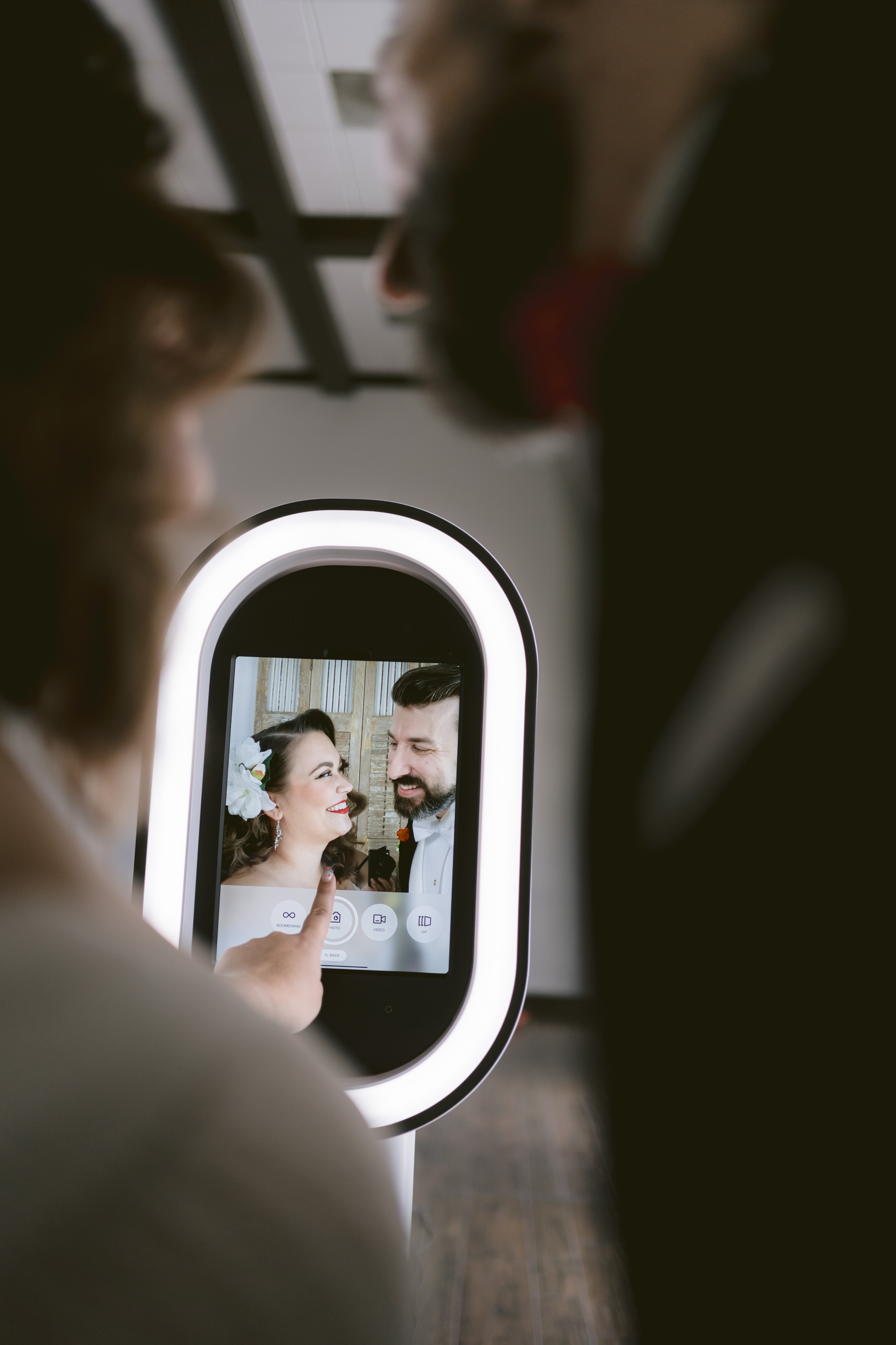 Wedding photo booth