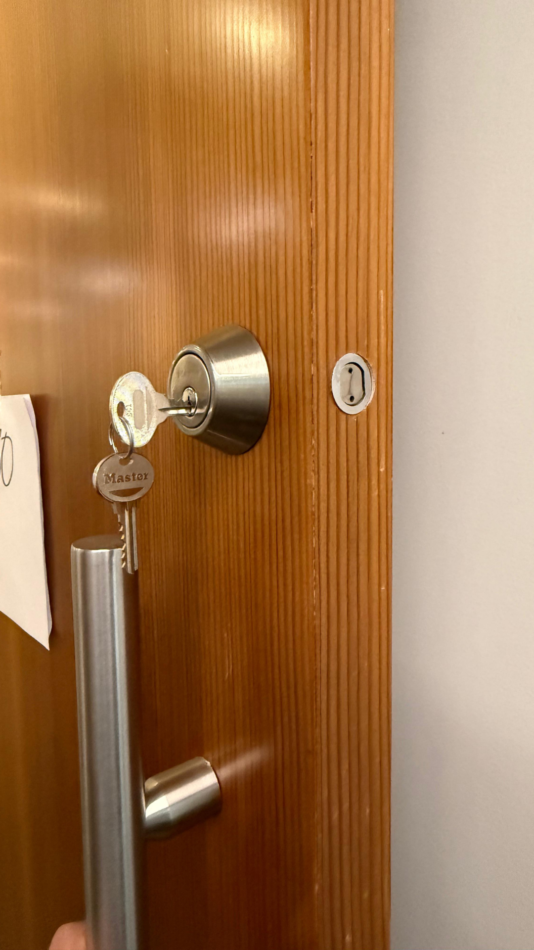 Precision locksmith work