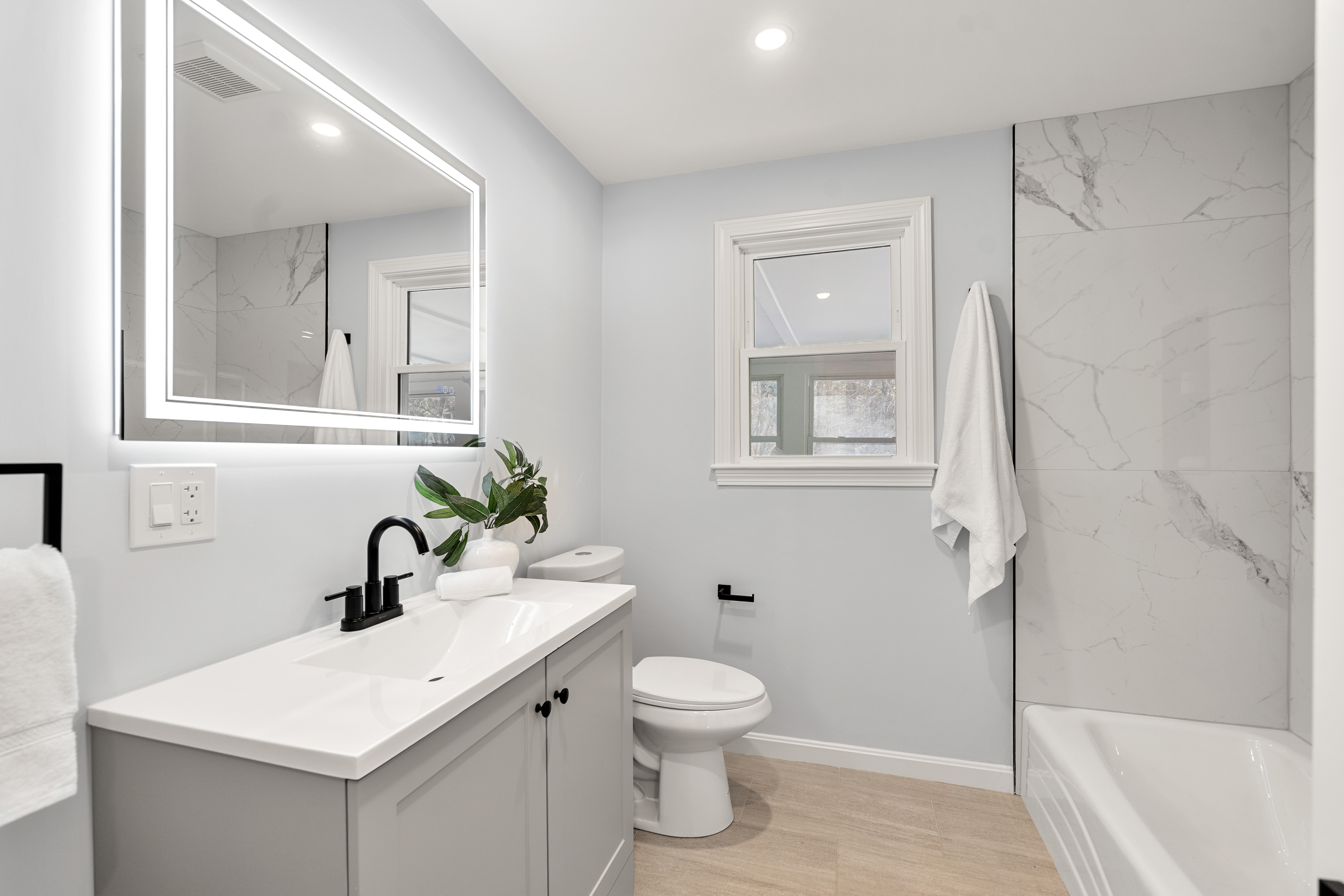 Luxury bathroom renovation