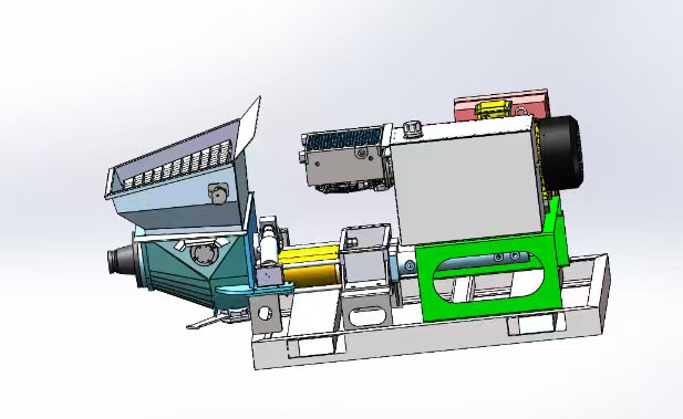 Eco Mini internal layout, hopper side