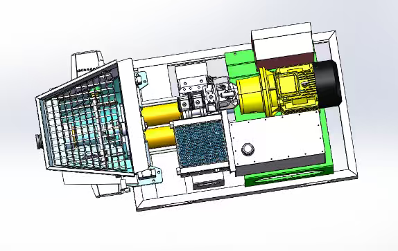 Eco Mini internal layout from above