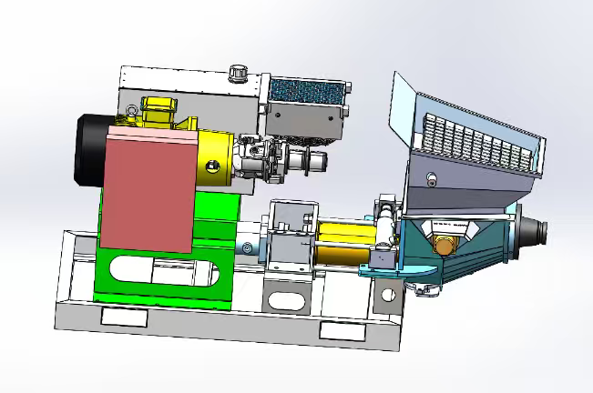 Eco Mini internal layout, side view