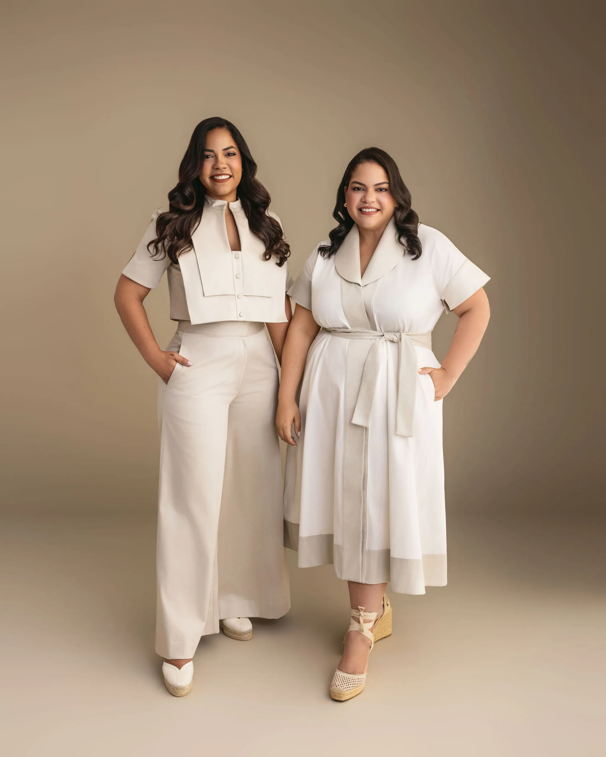 Laura Aybar y Suanny Alcequiez