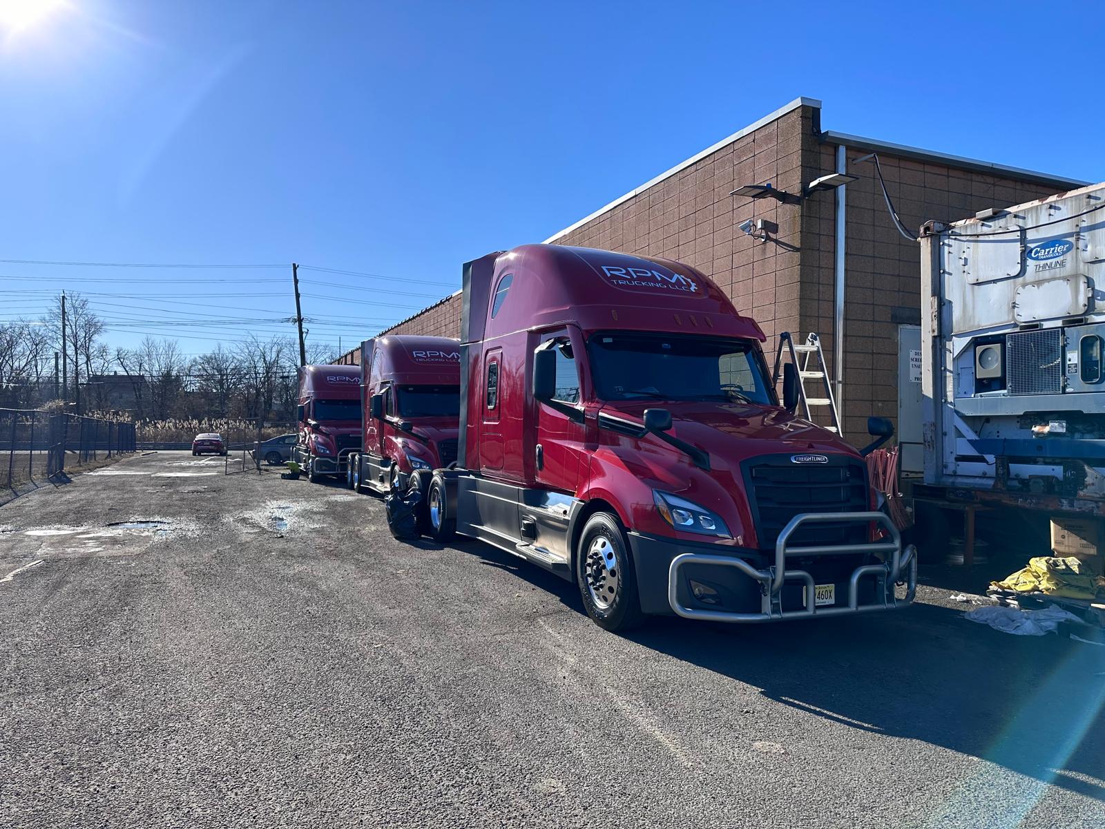 RPM Trucking fleet: Road ready, every day