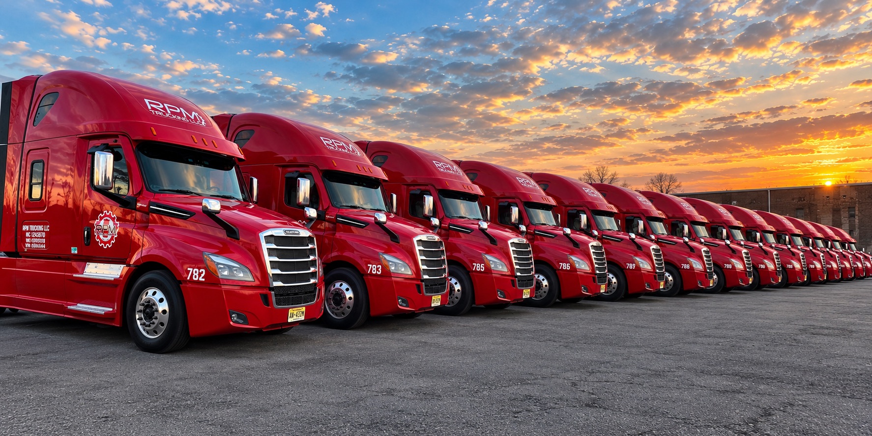 RPM Trucking fleet: Home base: Carteret, NJ