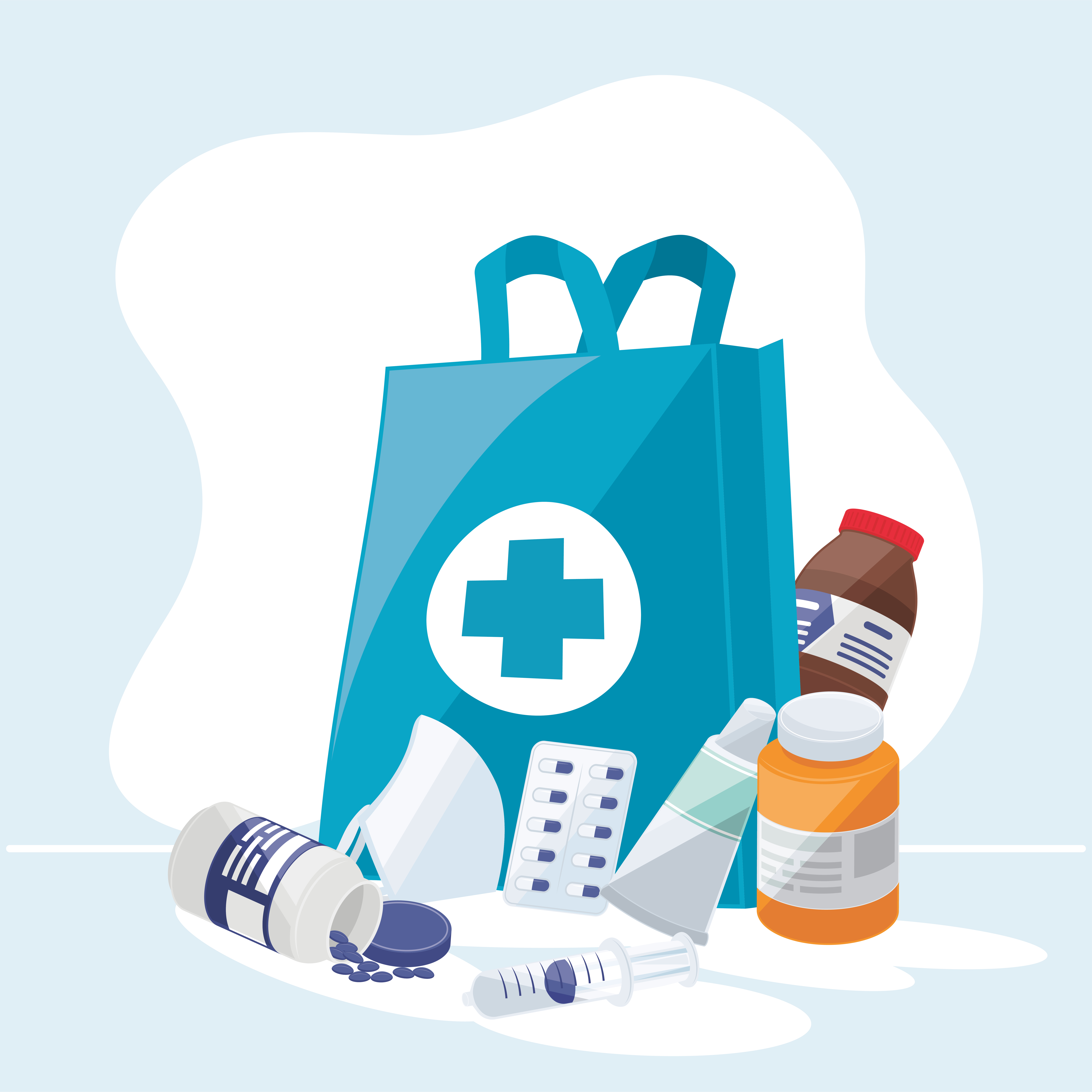 Professional Pharmacist Illustration - The McGrath Pharmacy