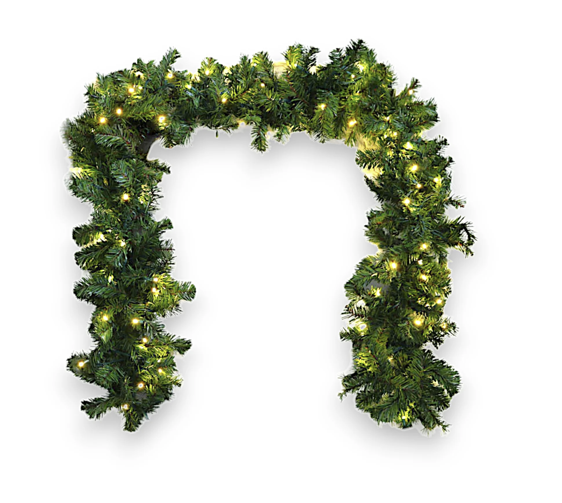 Premium Garland | Holiday Decor for Professional Christmas Light ...
