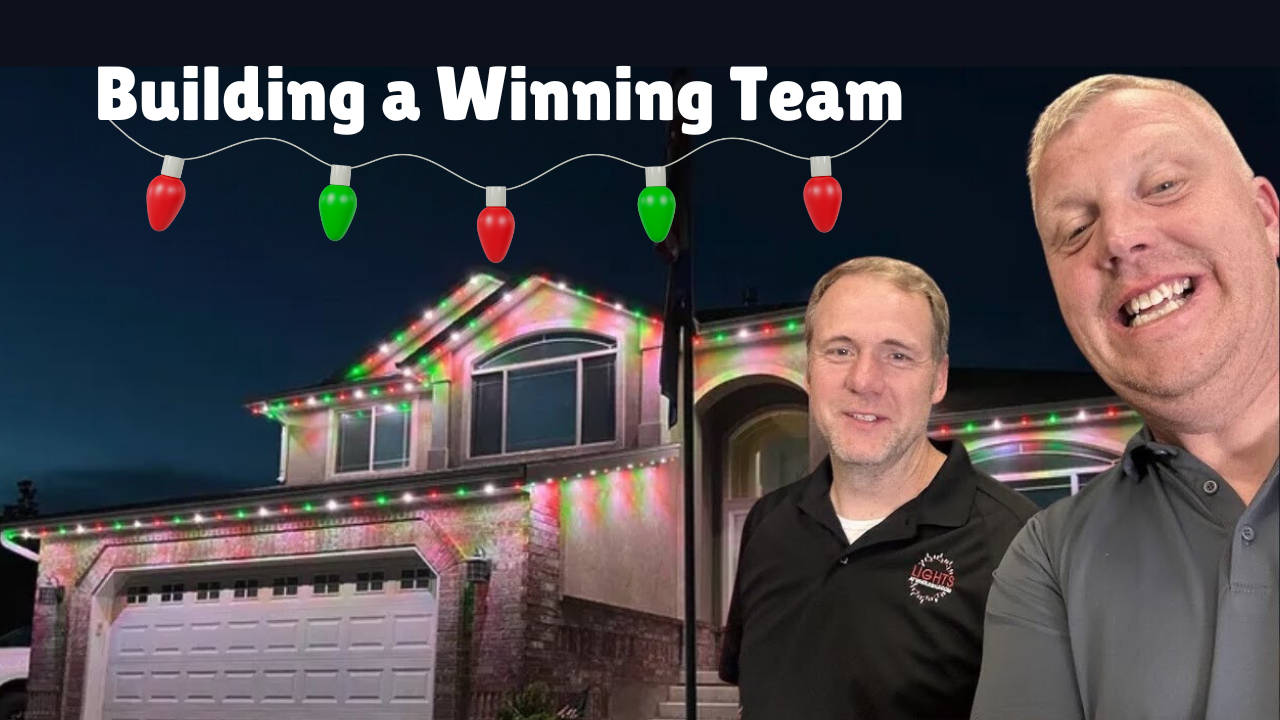 Solo to Team Building a Winning Christmas Lights Crew