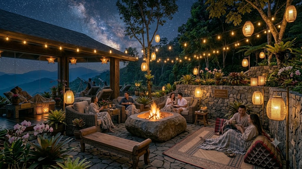 Bonfire evening