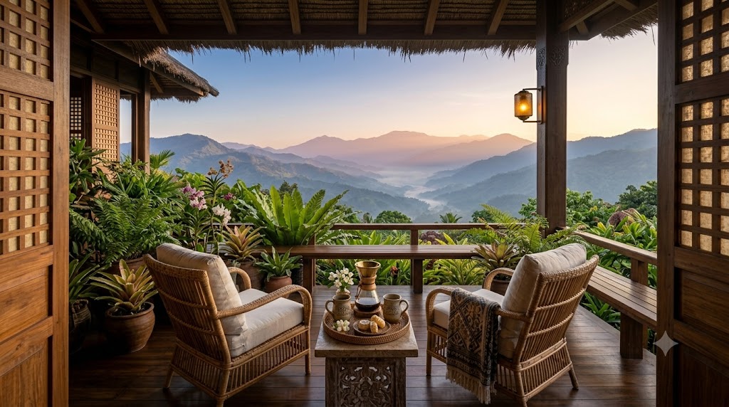 Villa Sampaguita private deck