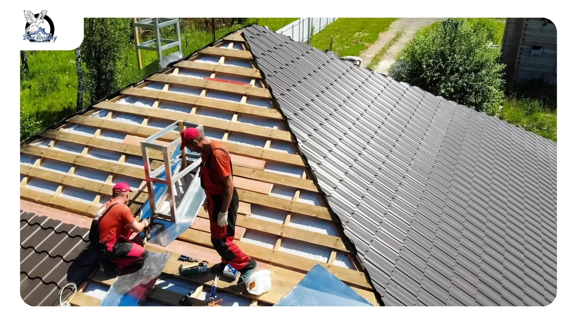 Underlayment, flashing and tile from one manufacturer staged as a matched roofing system Underlayment, flashing and tile from one manufacturer staged as a matched roofing system
