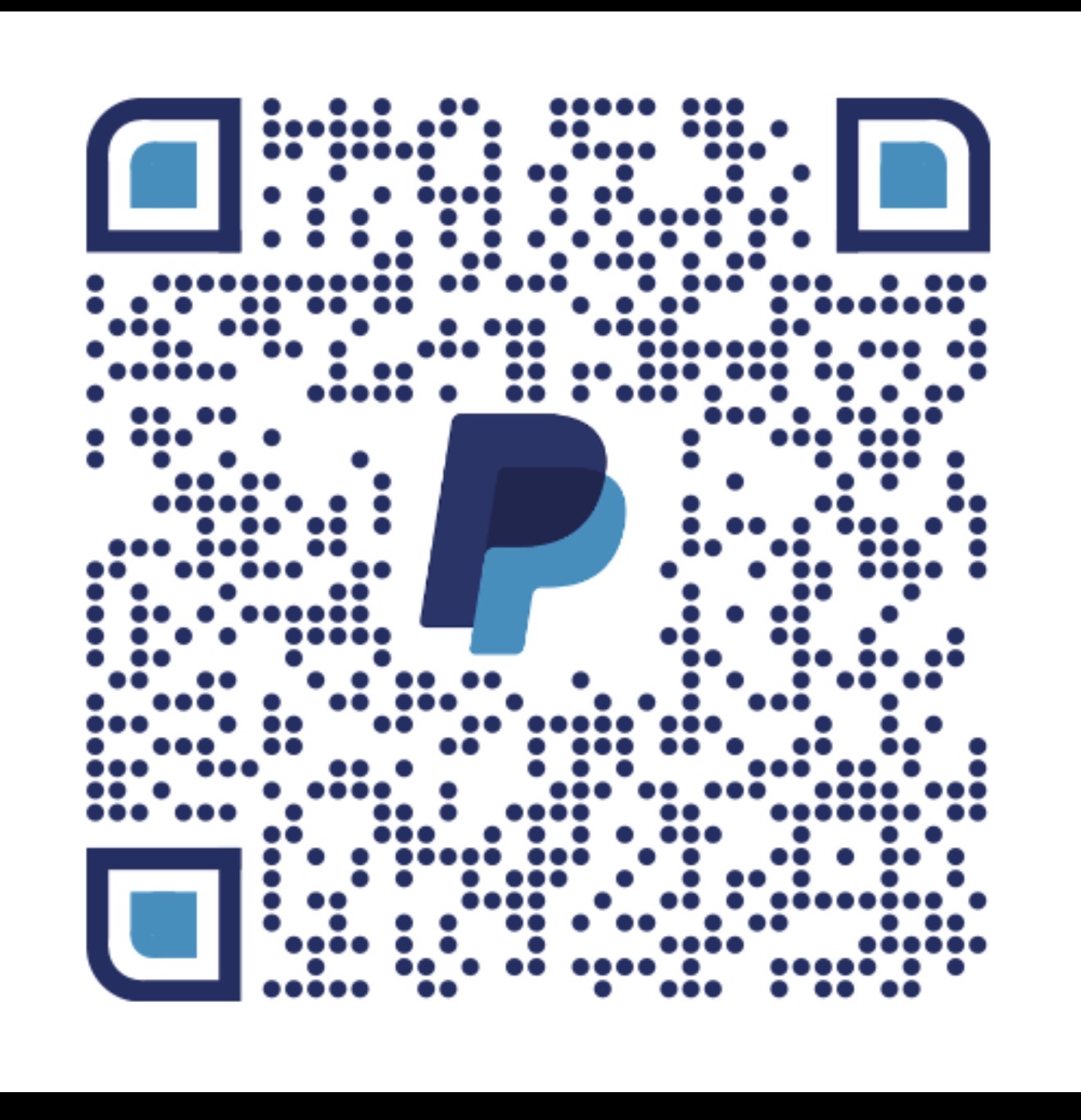 QR code for giving through PayPal