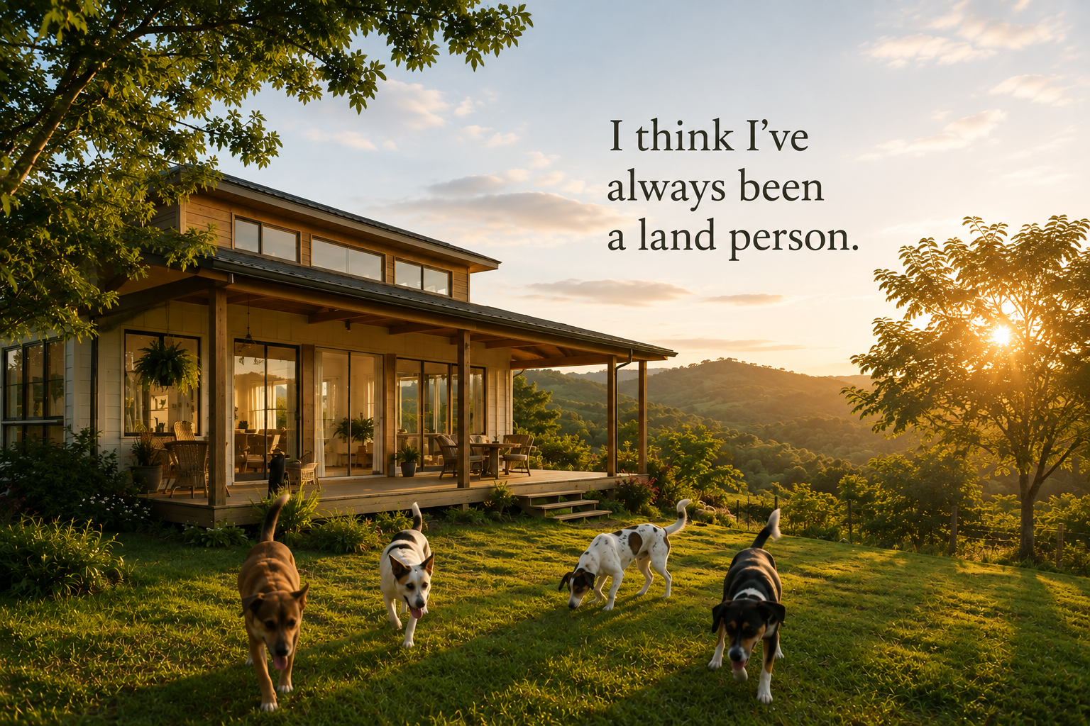 I Think I've Always Been a Land Person