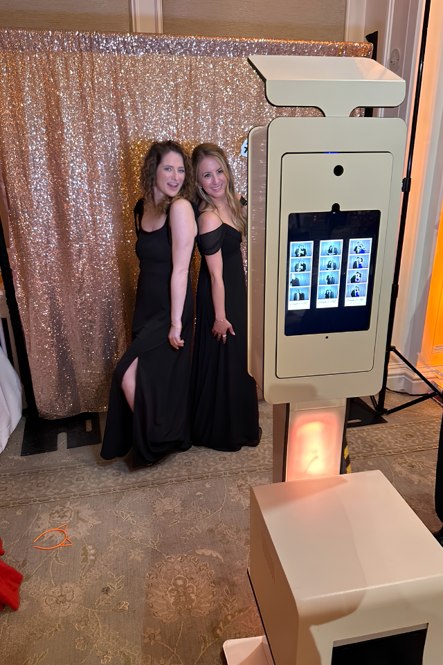 Photo booth prints and props