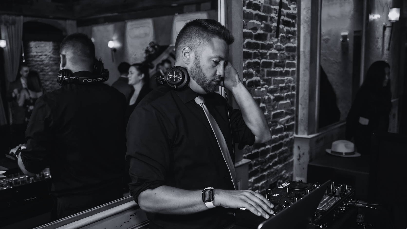 Pro DJ Productions DJ performing at an event