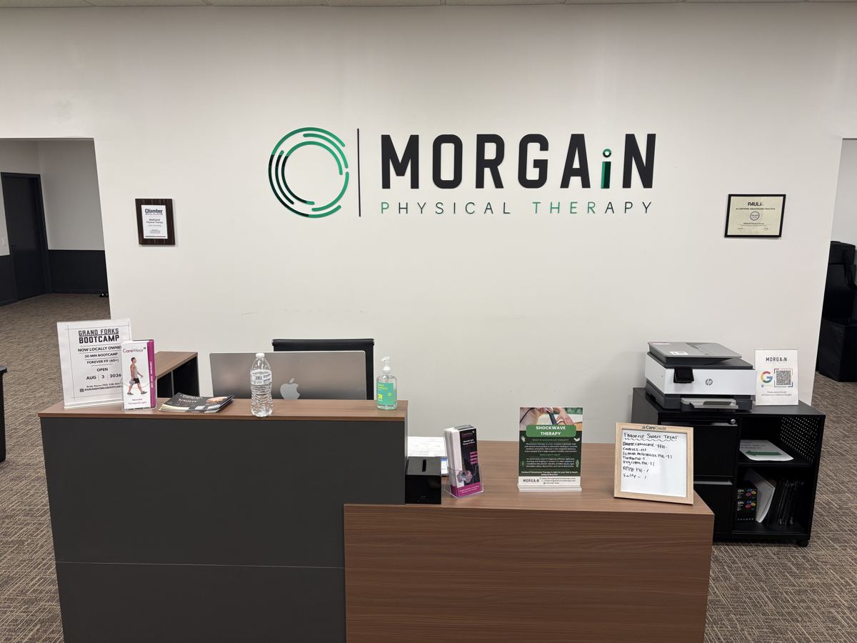 The Morgain Physical Therapy front desk