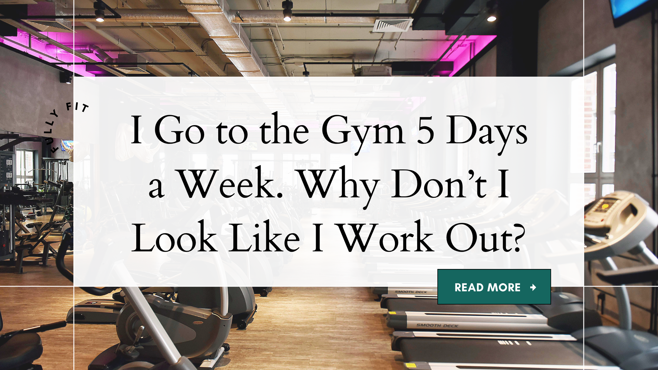 gym representing space for a workout for busy women