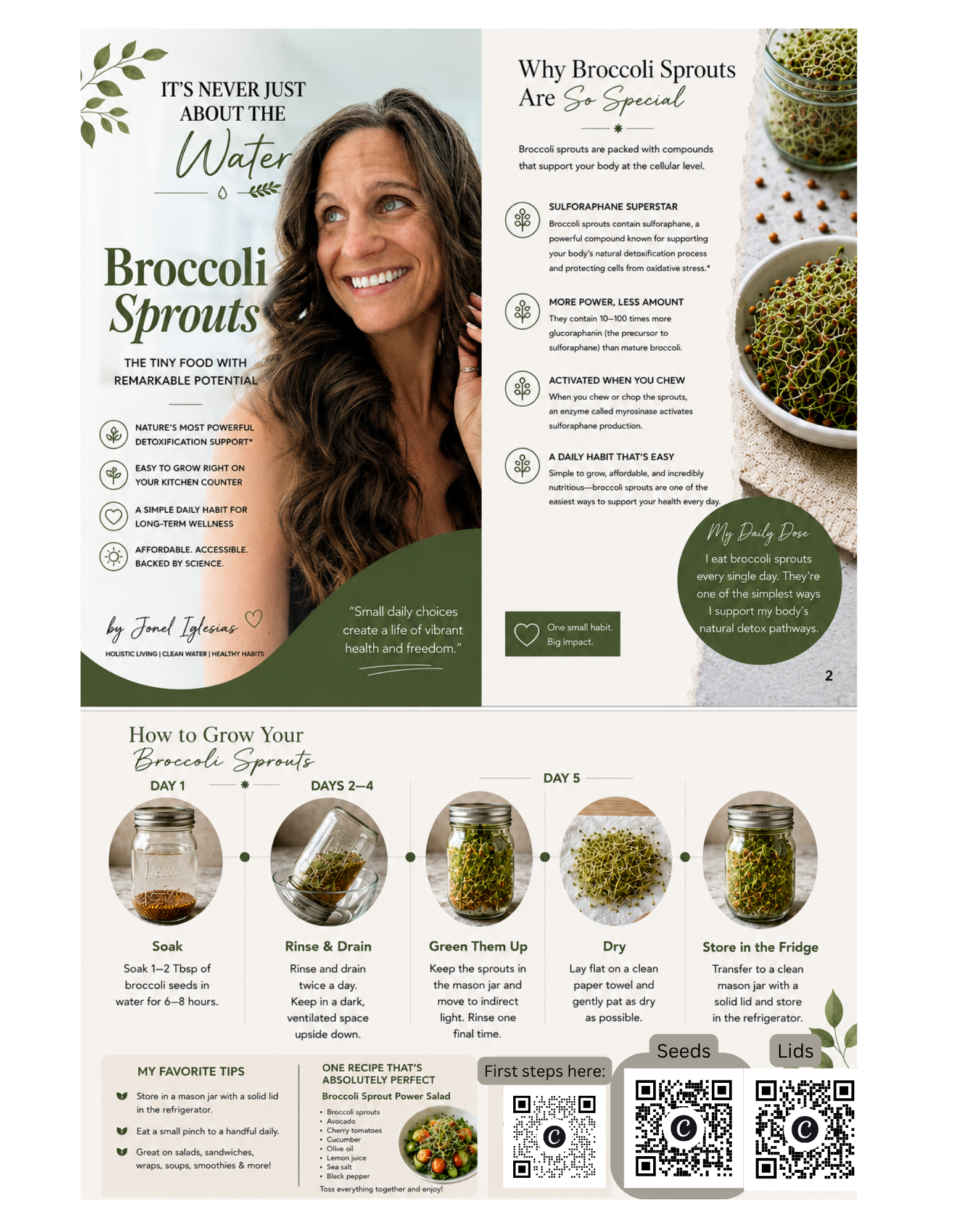 Broccoli sprouts guide cover