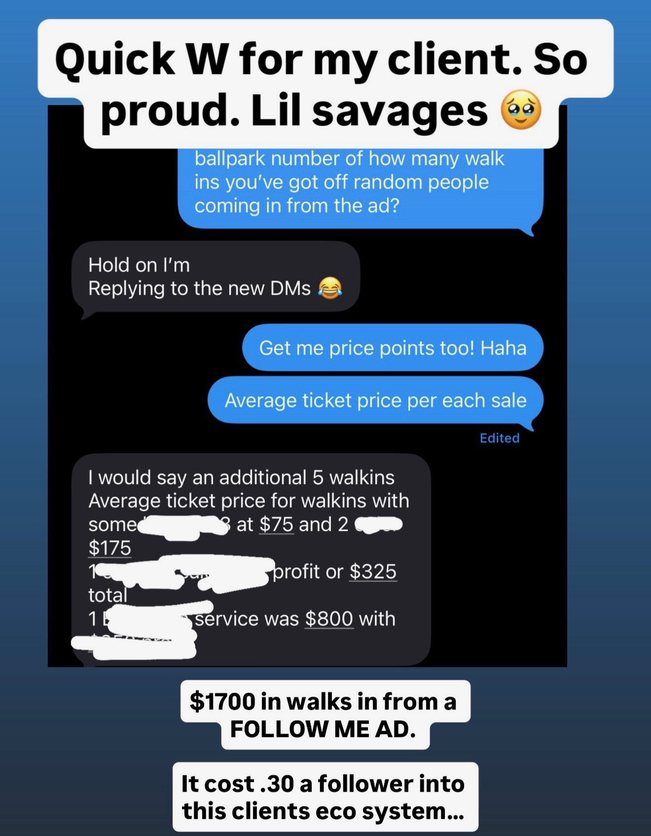 Client win