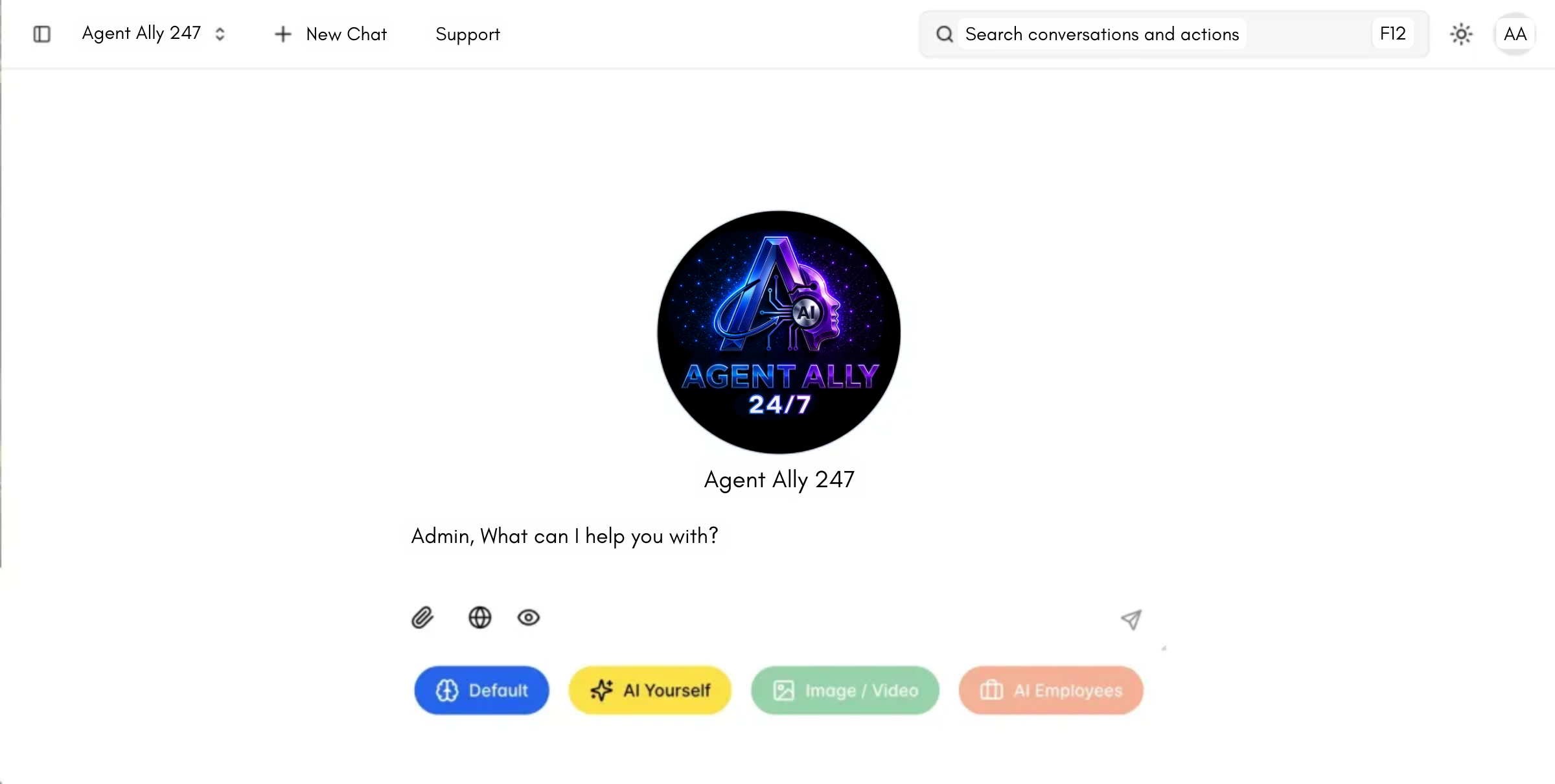 Agent Ally 24/7 Dashboard