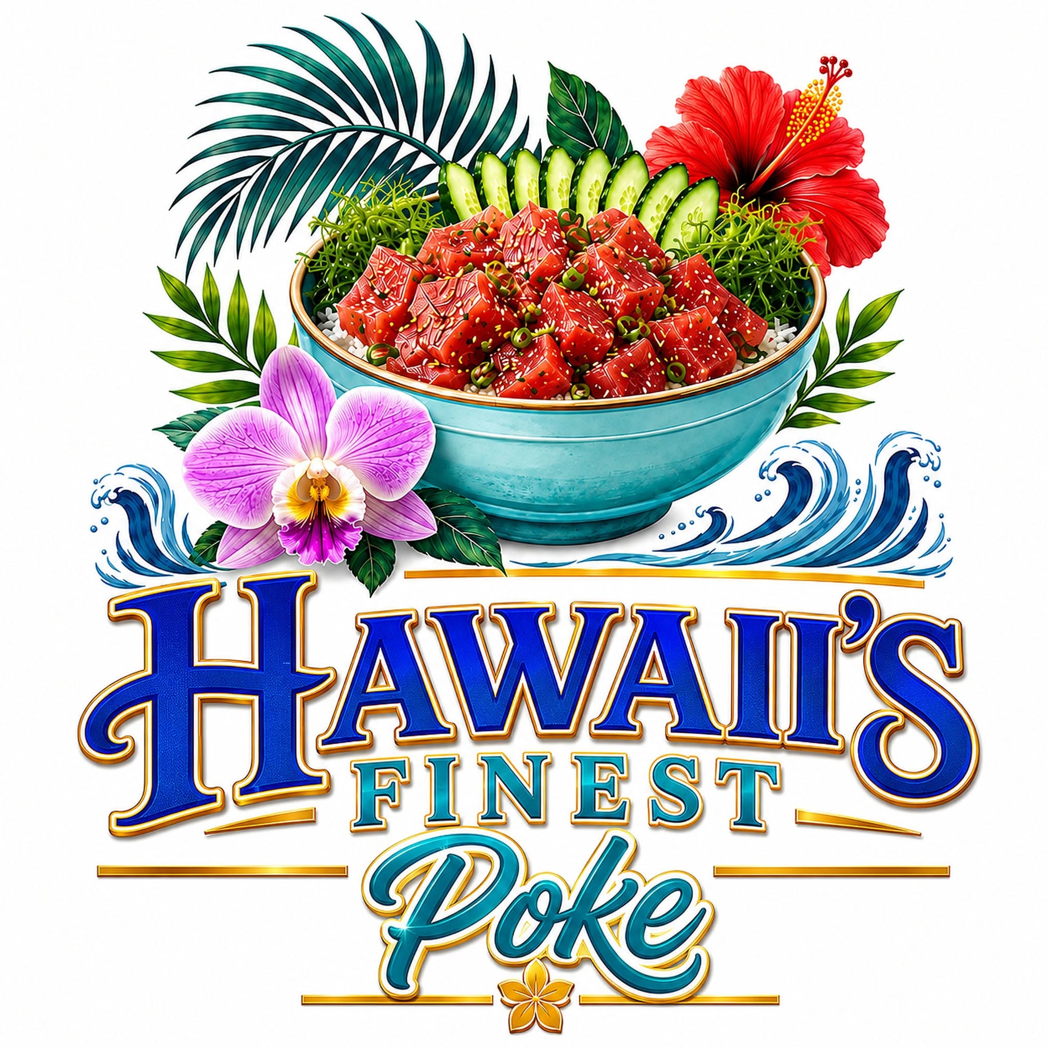 Hawaii's Finest Poke logo