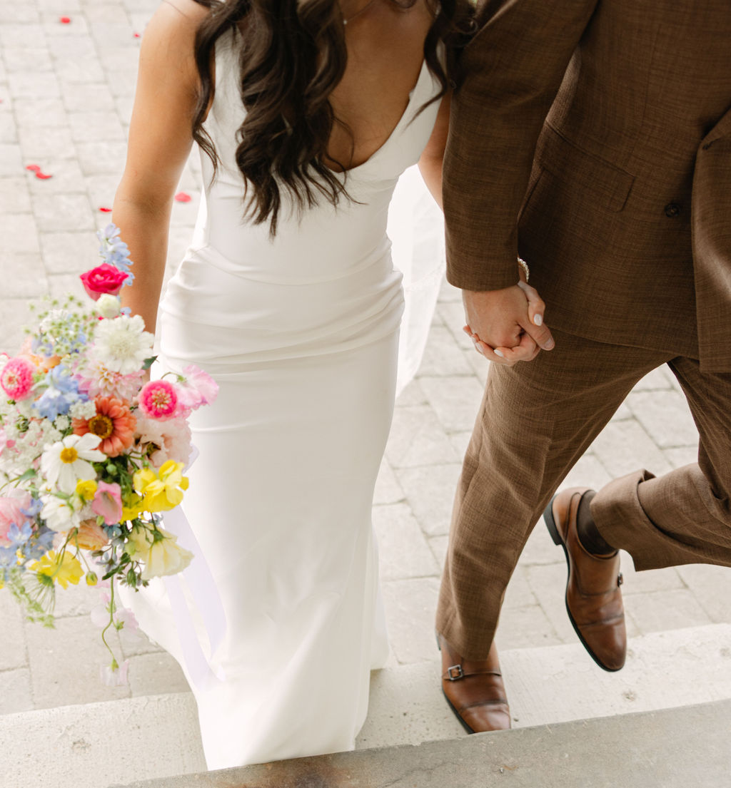 Luxury wedding florals by Flamingo Friday Floral Co., Utah