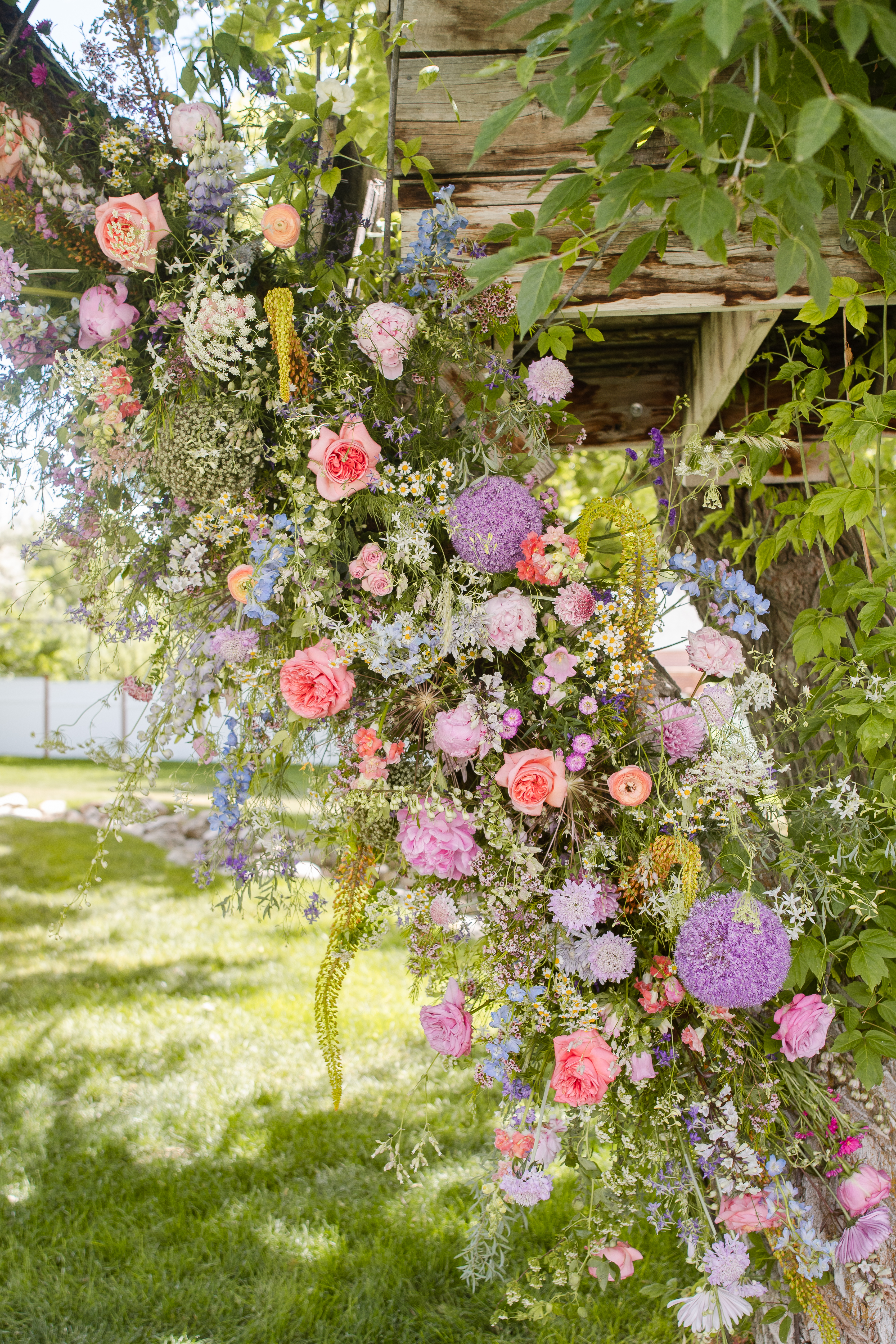 Luxury celebration florals in Utah