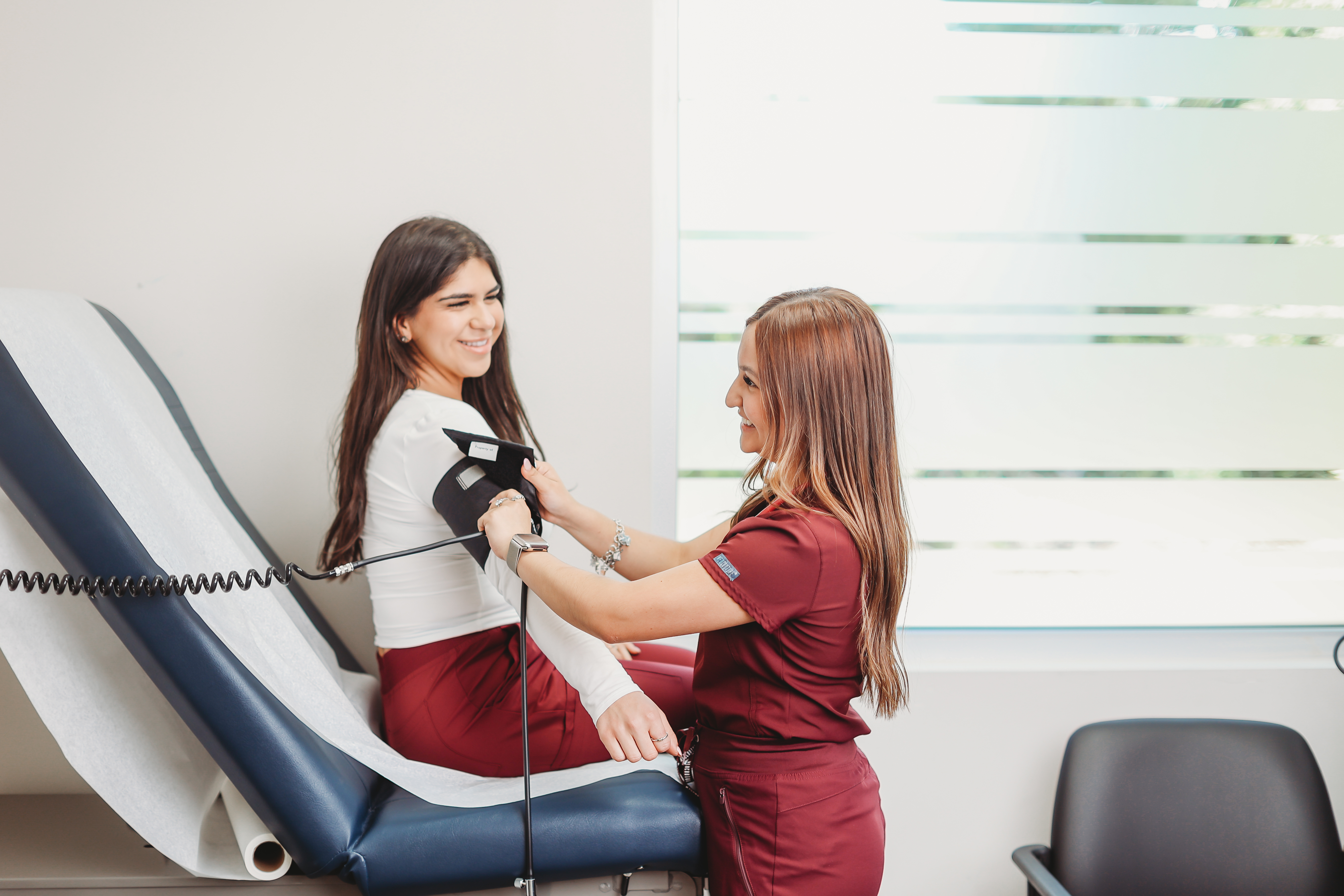 Providers at reception