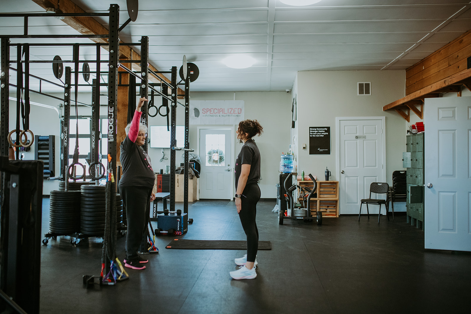 Specialized Fitness & Nutrition gym floor in Fairview NC