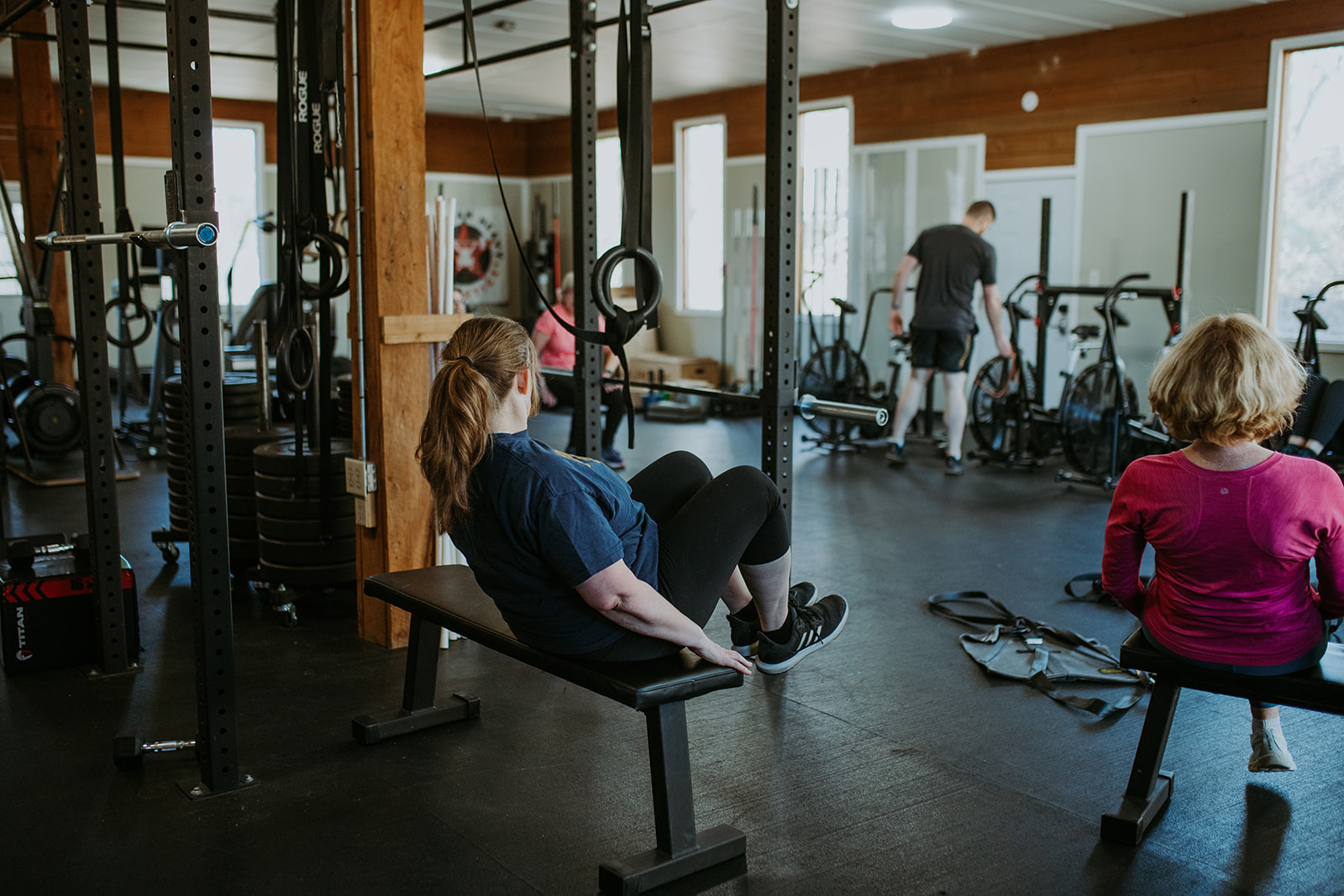 SFN members working out together
