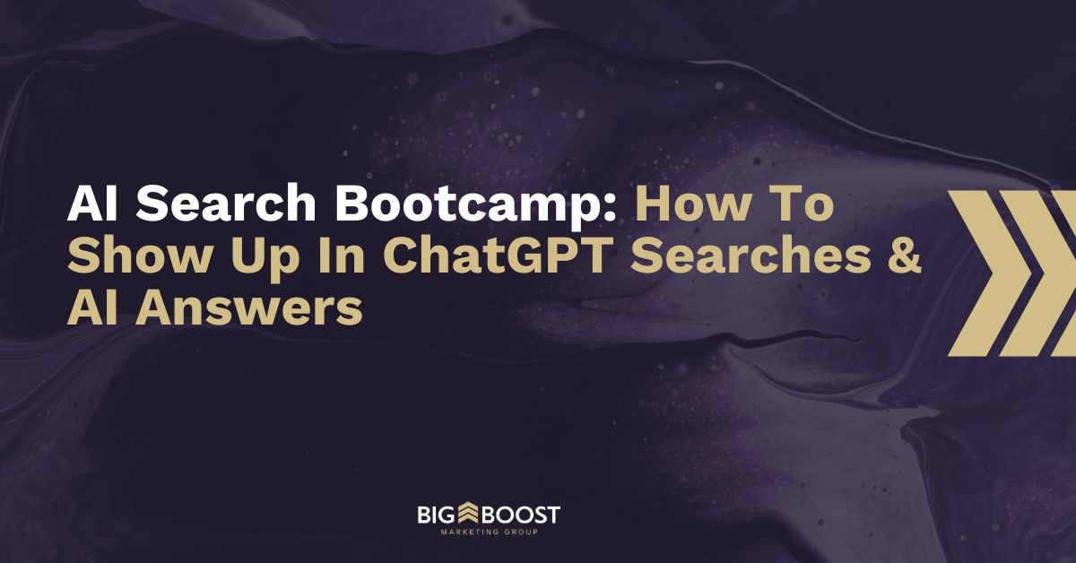 How To Show Up In ChatGPT Searches & AI Answers - AI Search Bootcamp