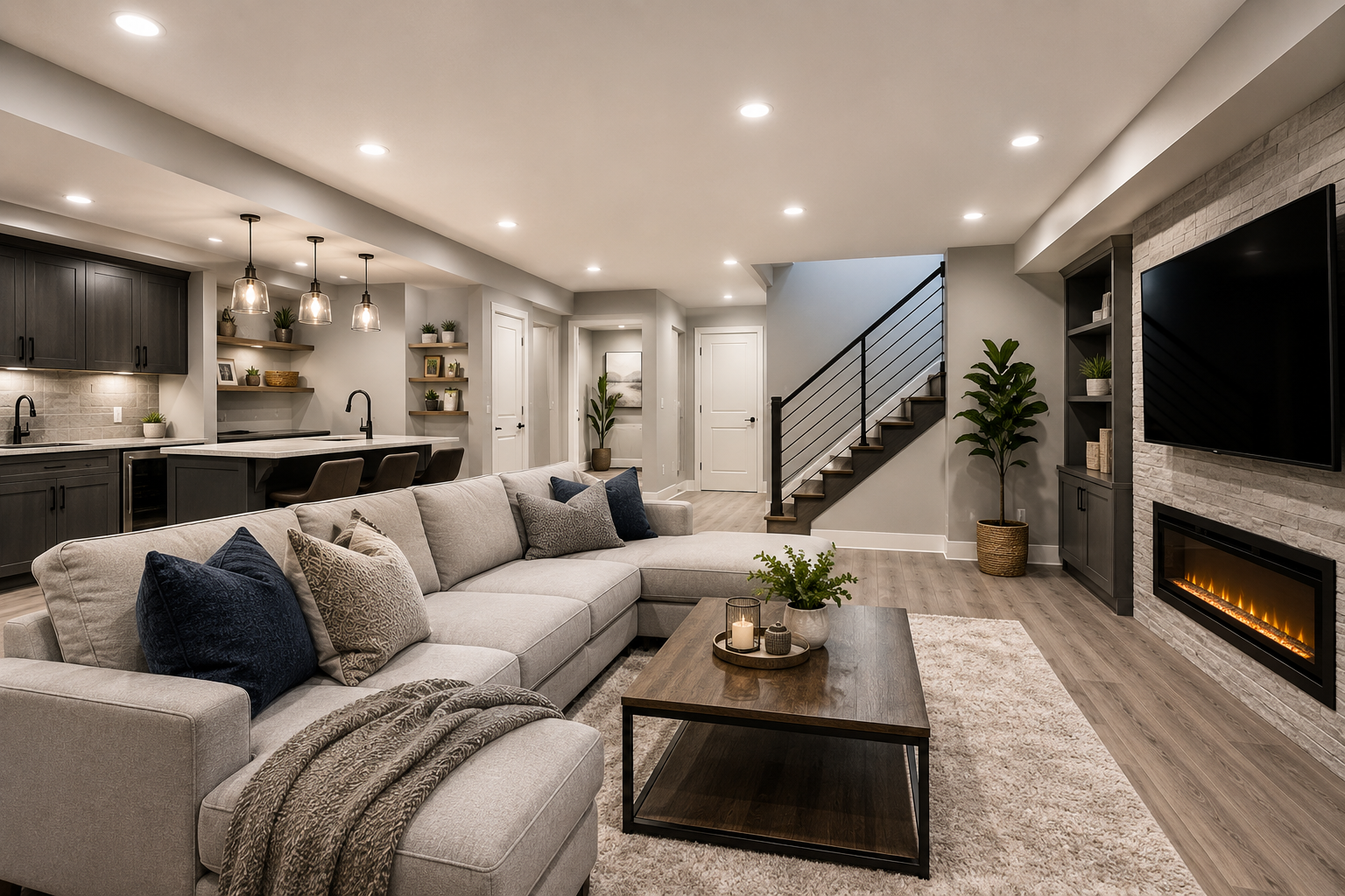 Basement Renovation in Edmonton Basement Renovation in Edmonton