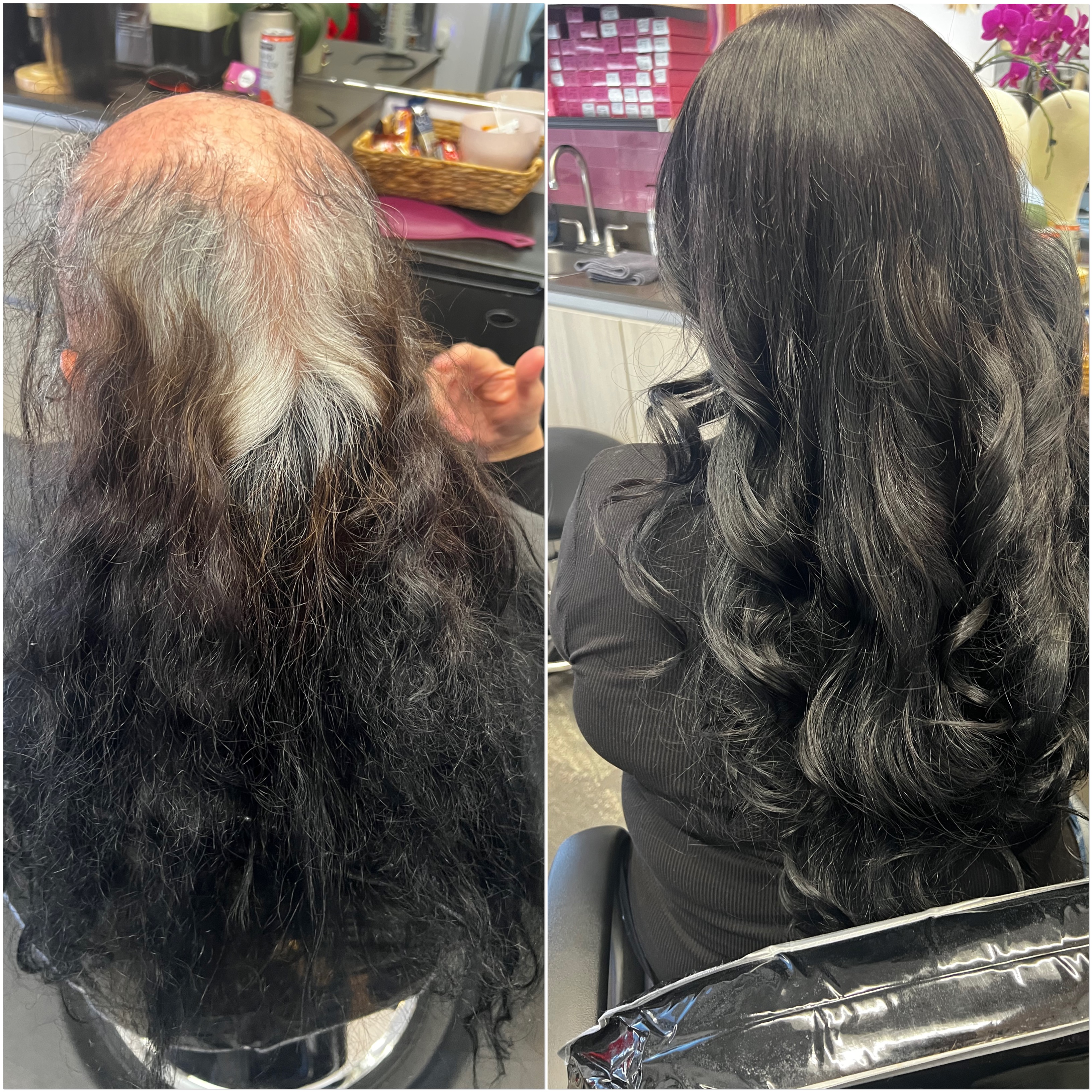 Topper Before and After Topper Before and After