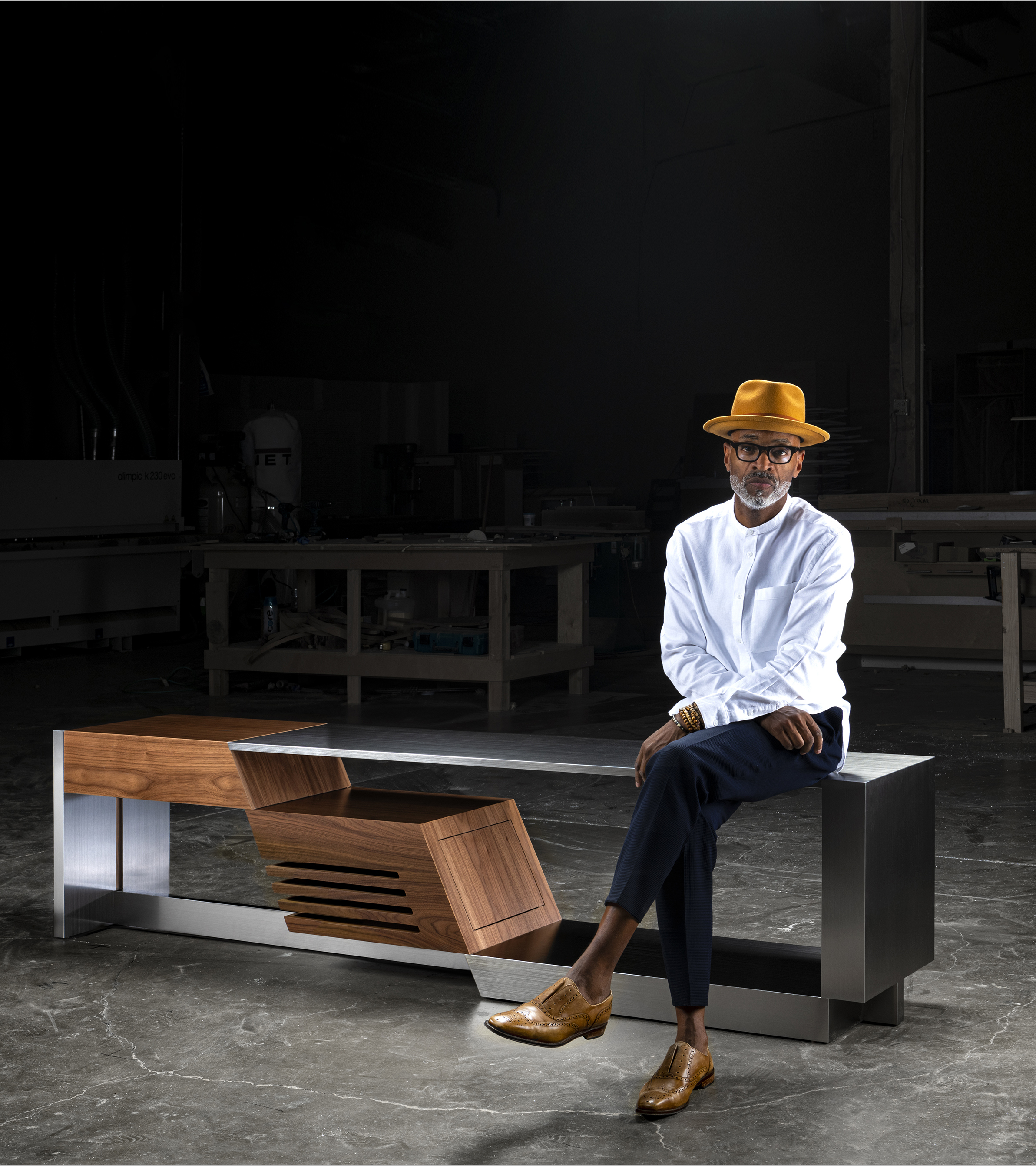 Paul
  Jeffrey Simms — founder of Paul Rene Furniture Studio