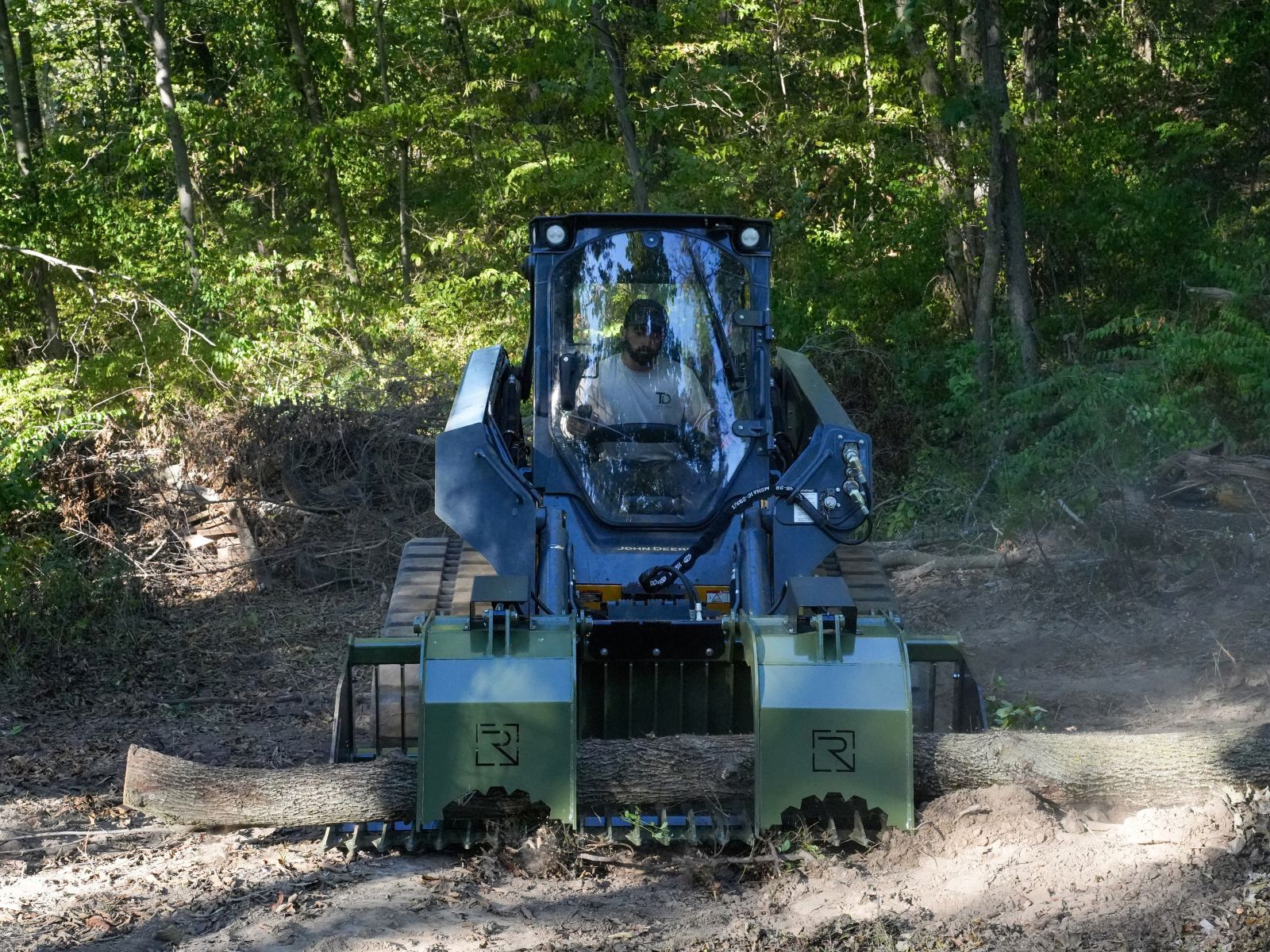 Trenching and utility excavation by Tines Down Property Services