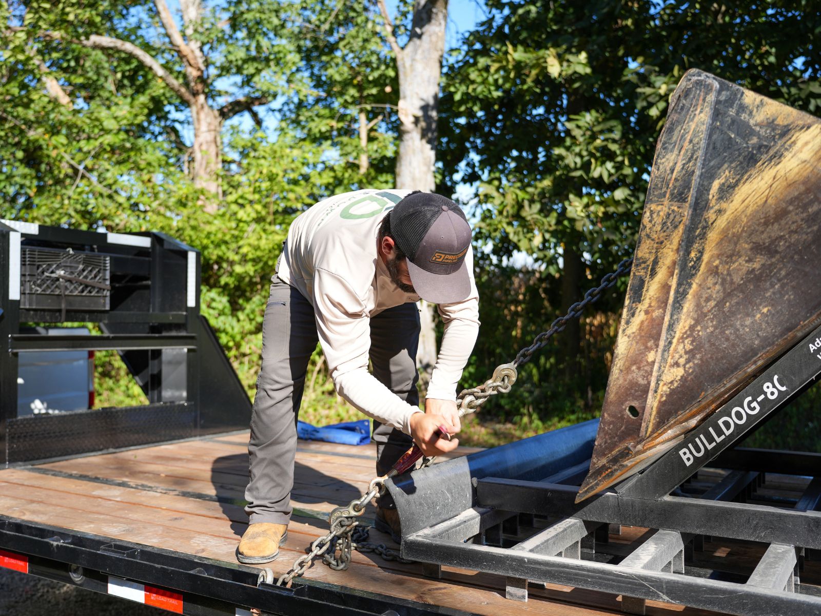 Forestry mulching service by Tines Down Property Services
