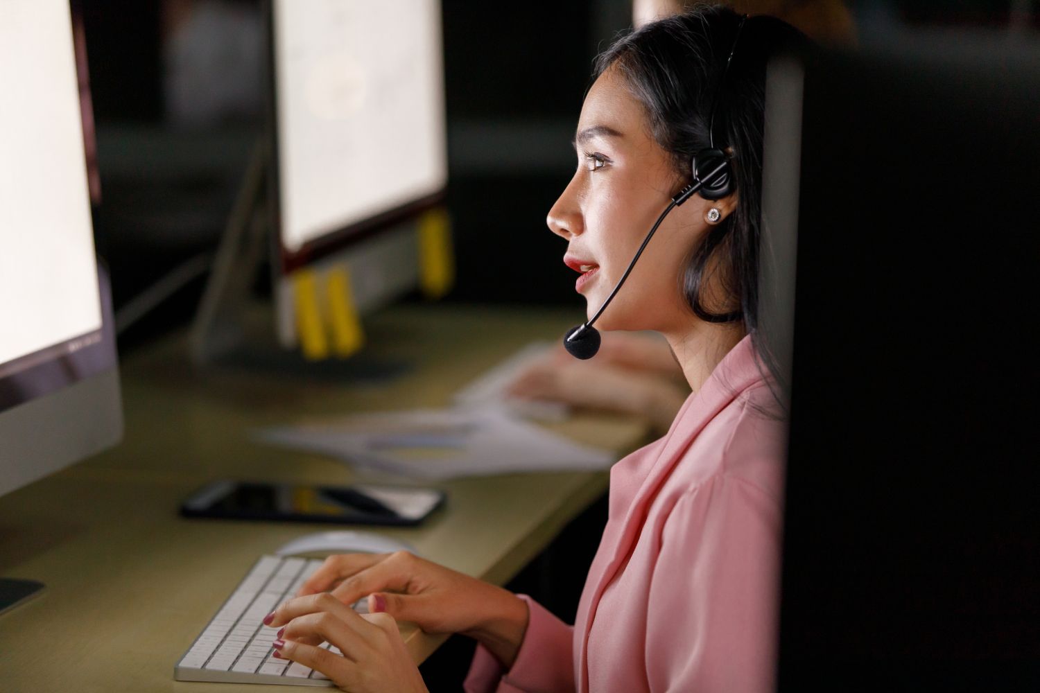 IT Help Desk team providing remote tech support to Omaha business employees