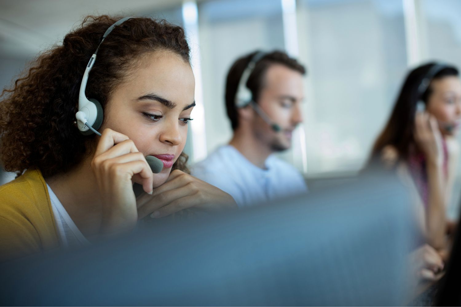 IT Help Desk team providing remote tech support to Omaha business employees