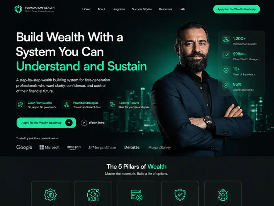 First Generation Wealth, Funnels