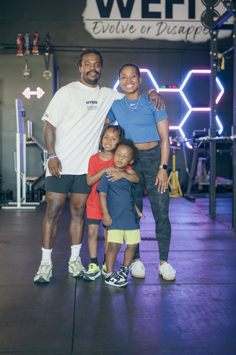 Troy and Monique London at WEFiT