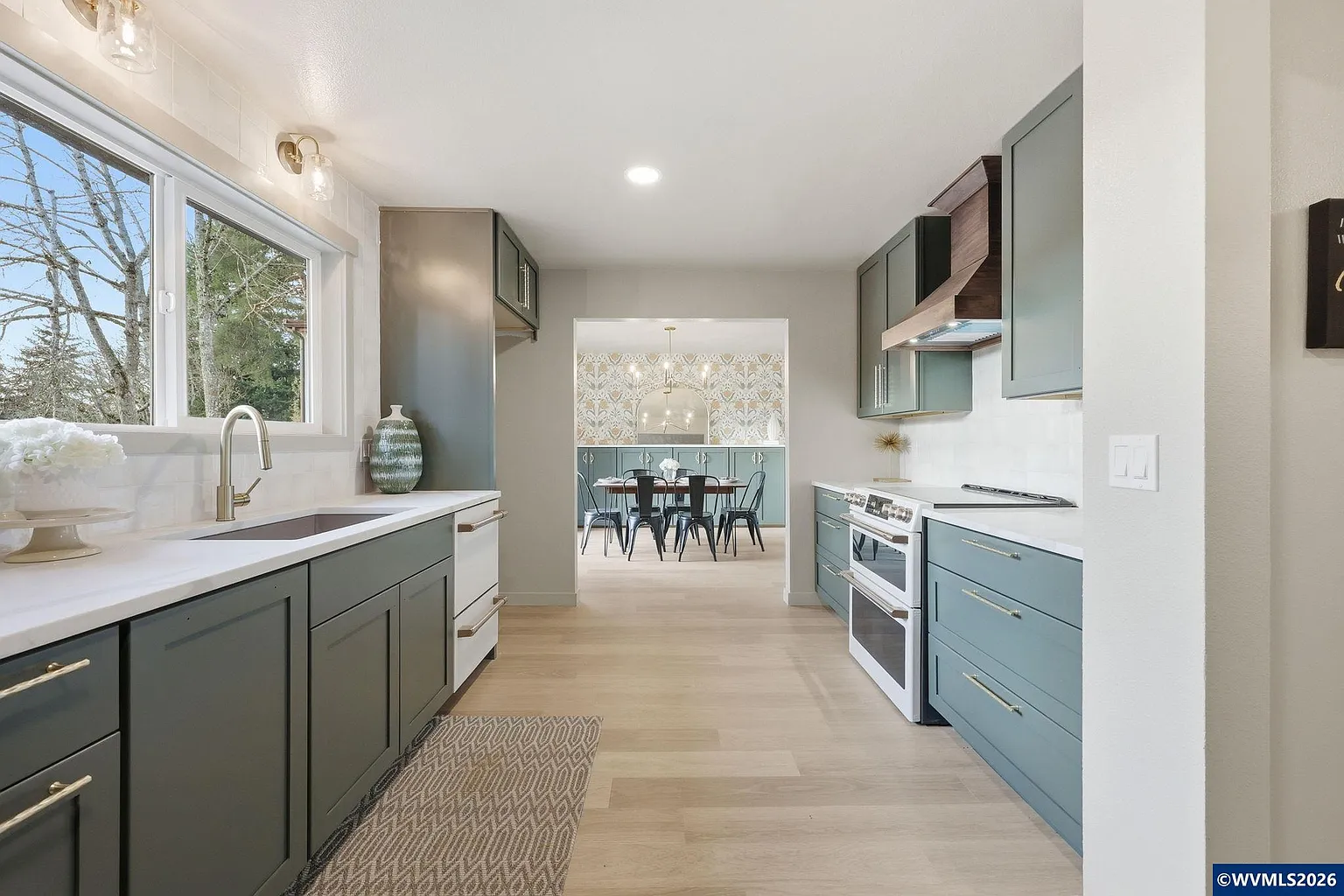Renovated kitchen, part of a Foundations in Flipping project