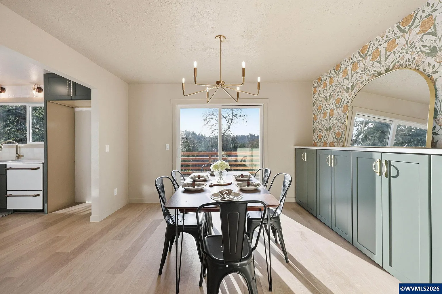 Dining room after renovation