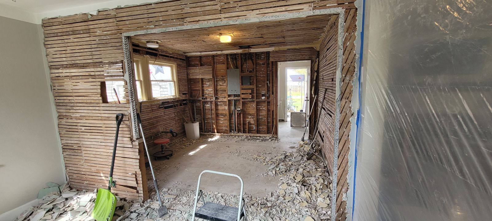 Early-stage flip walk, Week 1