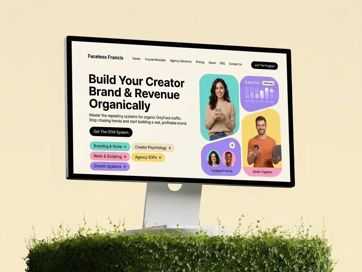 OFM Marketing Course, Websites
