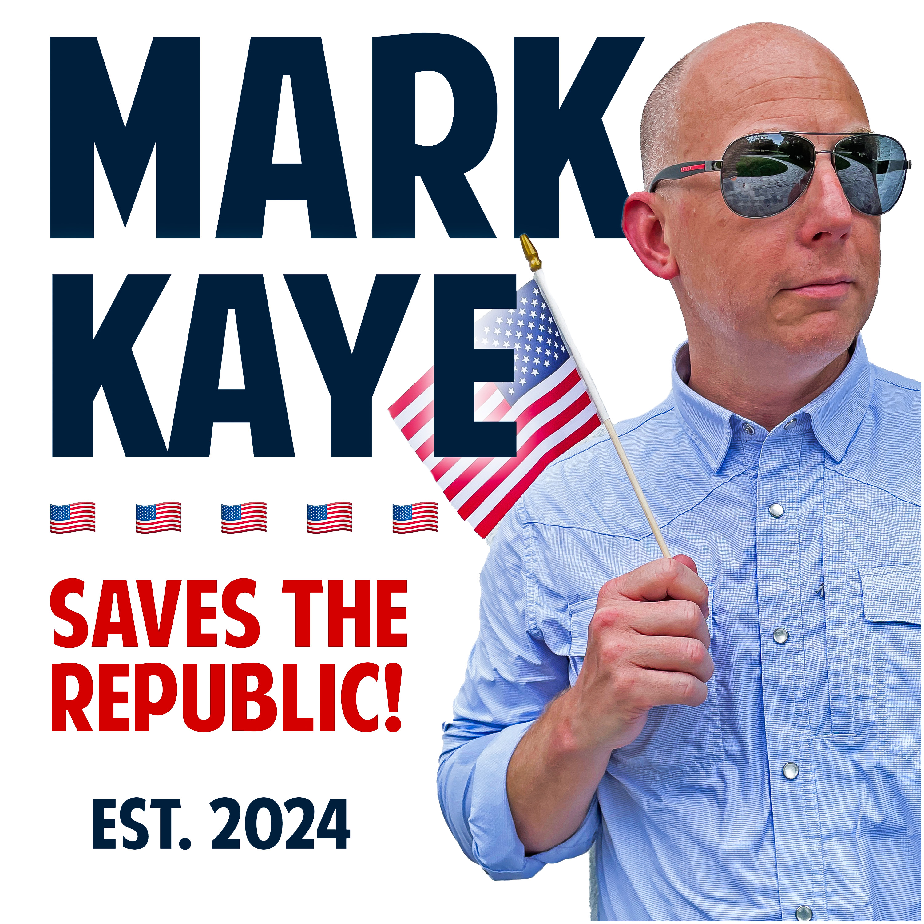 Mark Kaye Saves the Republic! Est. 2024