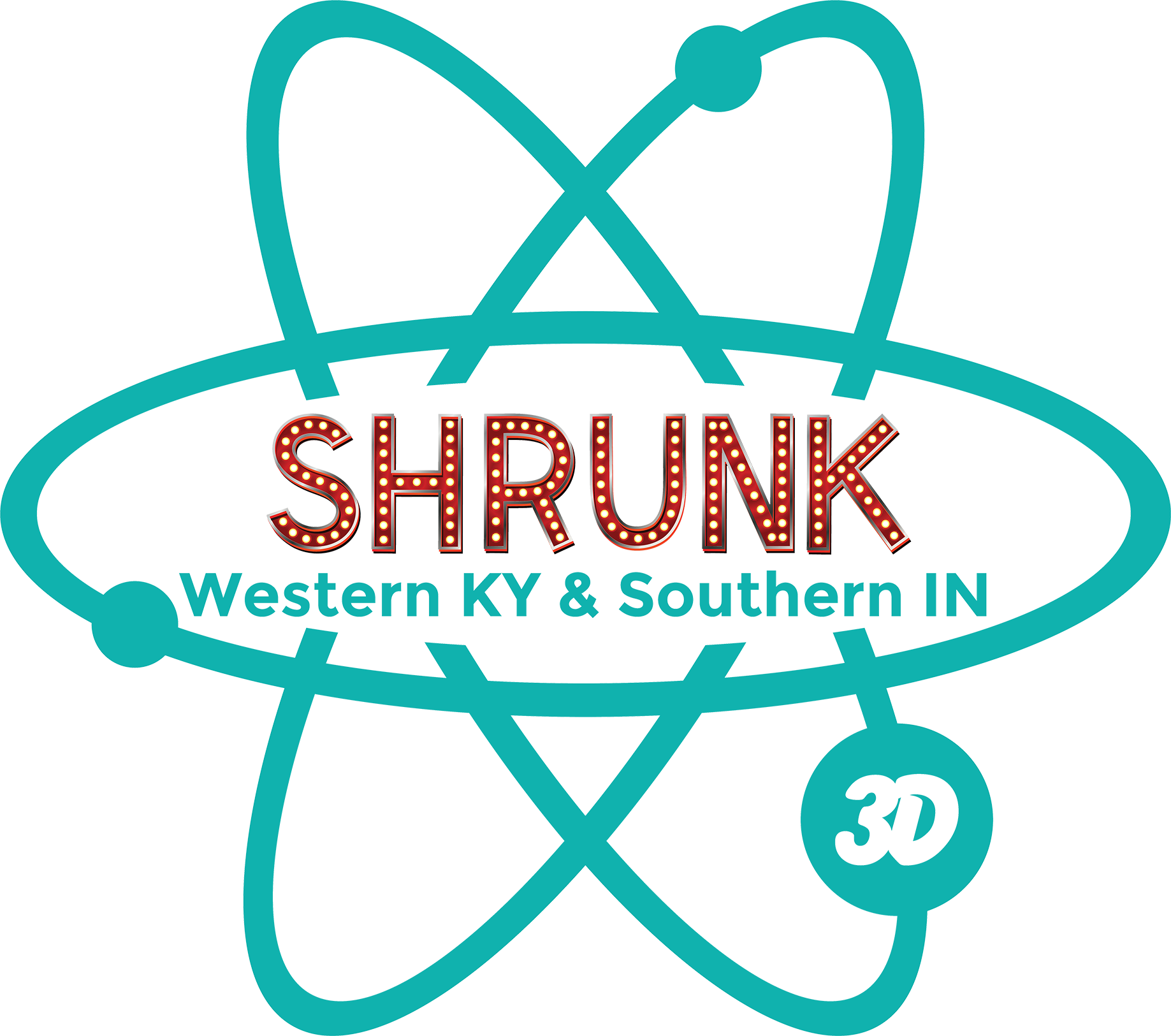 Shrunk 3D Western Kentucky and Southern Indiana