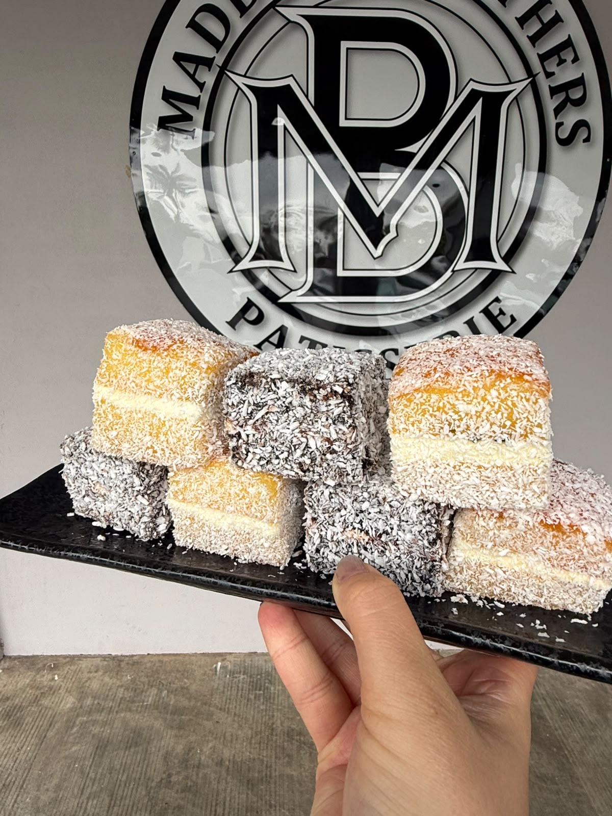 Madders Brothers Patisserie lamingtons