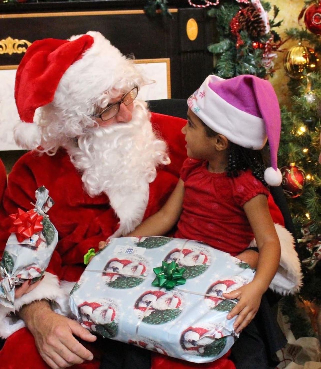 Sorting and stocking fresh goods for families in need