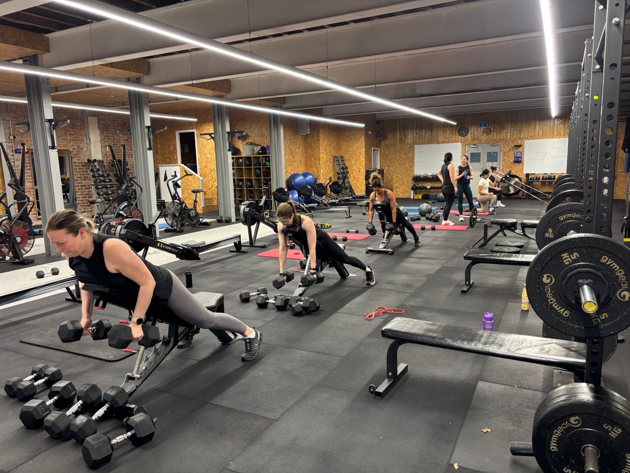 Strength training at TBT